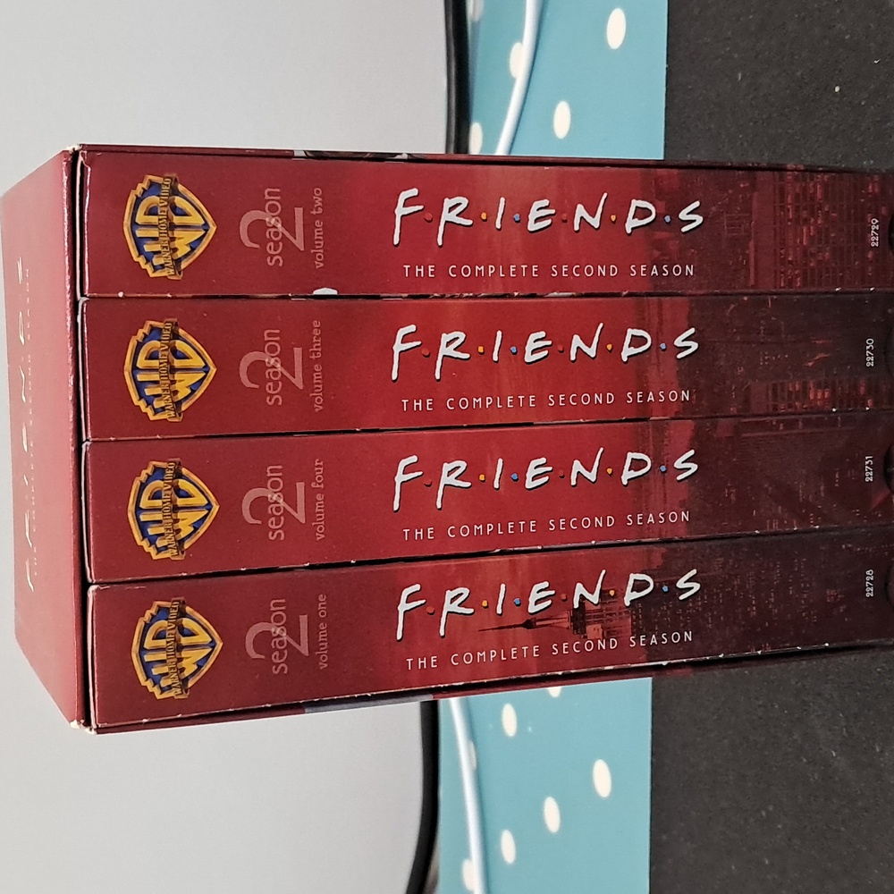 Friends complete second season-vhs